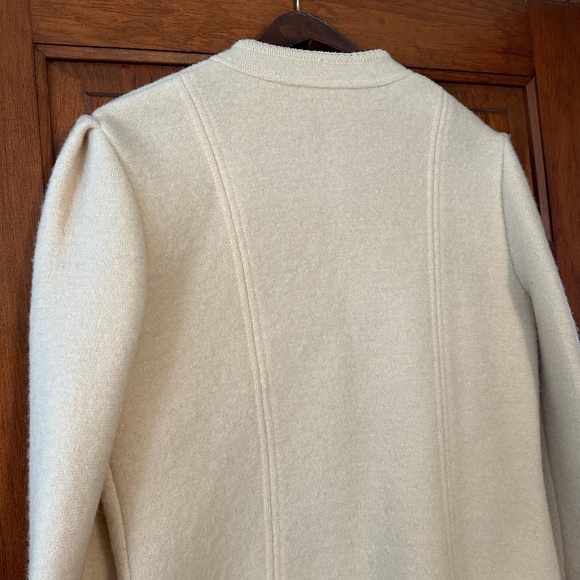 Vintage SKYR 100% Wool Embroidered Cardigan Sweater size 12 - Picture 7 of 9